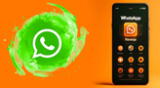 WhatsApp Plus APK de mayo 2024 'modo naranja'.