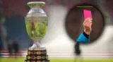 Copa América: el uso exclusivo de la tarjeta rosada