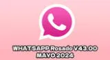 Link descargar WhatsApp Plus Rosado V43.00 GRATIS para smartphones Android.