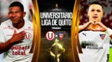Universitario vs Liga de Quito jugarán en el Estadio Rodrigo Paz Delgado.