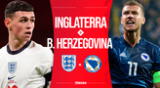 Inglaterra vs Bosnia Herzegovina jugarán un amistoso internacional