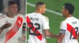 El reclamo de Renato Tapia a Alexander Callens en pleno partido de Perú vs. Paraguay