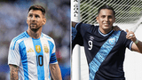 Argentina y Guatemala juegan en los Estados Unidos. Foto: Composición Líbero/Selección argentina/Selección guatemalteca
