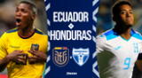 Ecuador vs Honduras se enfrentan en amistoso internacional.