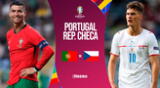 Portugal, con Cristiano Ronaldo, mide fuerzas ante República Checa