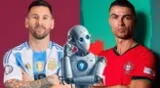 ¿Inteligencia Artificial tiene su favorito? Conoce la respuesta sobre Messi y Cristiano Ronaldo.