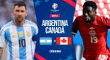 Argentina y Canadá se enfrentan en la primera fecha de la Copa América 2024