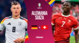 Alemania vs Suiza jugarán por la fecha 3 de la Eurocopa 2024