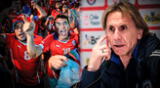 Ricardo Gareca recibe fuerte críticas de los hinchas chilenos.