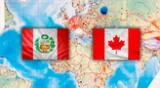 Perú y Canadá tienen los mismos colores de bandera, pero cada una tiene su propia historia.