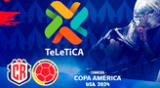 Teletica EN VIVO, Costa Rica vs. Colombia por Copa América 2024