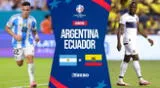 Argentina y Ecuador se enfrentan en cuartos de final de la Copa América 2024