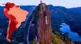 Colombia guarda un secreto en el centro del país, una enorme roca que cuenta con 708 peldaños hasta su cima. No todos puedes llegar hasta lo más alto.