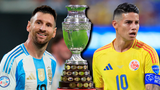 Argentina y Colombia disputarán la final de la Copa América 2024.