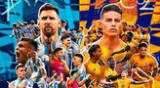 Argentina y Colombia buscan alzar el trofeo de la Copa América 2024.