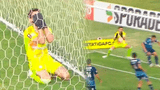 Alejandro Duarte cometió un grave error en el tercer gol de ADT a Cristal.