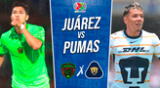 Juárez y Pumas chocarán en el Estadio Olímpico Benito Juárez.