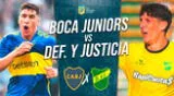 Boca Juniors vs Defensa y Justicia se miden por una nueva fecha de la Liga Profesional