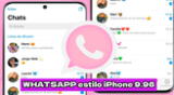 Descarga GRATIS WhatsApp Plus estilo iPhone para celulares Android.