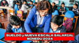 Conoce la nueva escala salarial y sueld mínimo para docentes contratados y nombrados el Minedu en Perú.