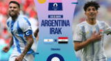 Argentina se enfrenta a Irak por la fase de grupos de los Juegos Olímpicos París 2024