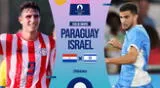 Paraguay vs. Israel se enfrentan por los Juegos Olímpicos 2024.