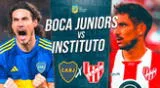 Boca Juniors vs. Instituto juegan por la Liga Profesional