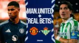 Manchester United vs Real Betis se miden en un partido amistoso internacional