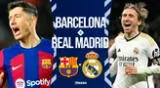 Barcelona vs. Real Madrid juegan una nueva edición del clásico español