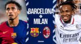 Barcelona vs Milan juegan partido amistoso