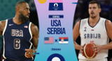 Estados Unidos y Serbia chocarán en el Arena Bency de París.