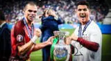 Cristiano Ronaldo le dejó mensaje a Pepe tras su retiro del fútbol profesional. Cristiano Ronaldo le dejó mensaje a Pepe tras su retiro del fútbol profesional.