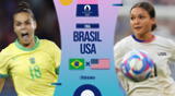 Brasil vs. Estados Unidos femenino por la medalla de oro.