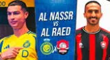 Al Nassr vs. Al Raed EN VIVO con Cristiano Ronaldo por la Liga de Arabia Saudita