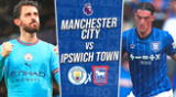 Manchester City enfrenta a Ipswich Town por la fecha 2 de la Premier League.