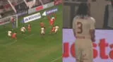 Williams Riveros apareció así en el Universitario vs. César Vallejo.