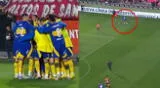 Luis Advíncula y su exquisita asistencia en el gol de Boca.