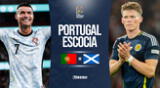 Portugal de Cristiano Ronaldo busca la victoria ante Escocia por la UEFA Nations League.