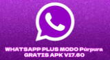 Descarga y activa GRATIS el Modo Morado del WhatsApp Plus V17.60