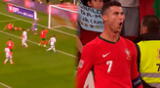 Gol de Cristiano Ronaldo en el Portugal vs Escocia.