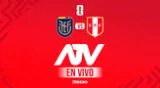 Vía ATV, Perú vs. Ecuador por las Eliminatorias al Mundial 2026