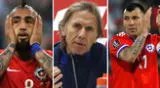 Ricardo Gareca se refirió a los posibles regresos de Arturo Vidal y Gary Medel a la selección chilena