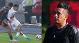 Christian Cueva y su llamativa reacción con Sergio Peña tras partido ante Colombia.
