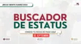 Buscador de Estatus de la Beca Benito Juárez.