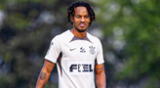 André Carrillo debutó en Corinthians de Brasil.