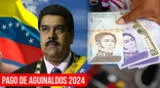 Pago de aguinaldos 2024 en Venezuela.