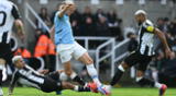 Manchester City se enfrento a Newcastle.