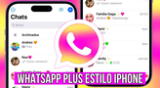 Descarga GRATIS el WhatsApp estilo iPhone para tu teléfono, versión compatible octubre 2024.