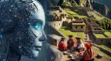 Meta AI, la inteligencia artificial, reveló cómo lucía Machu Picchu cuando el imperio Inca aún existía.