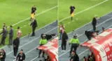 Jorge Fossati y una emotiva escena durante el Perú vs. Uruguay por Eliminatorias.